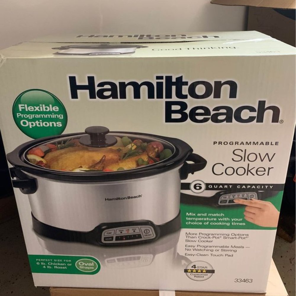 Hamilton beach programmable crock pot
